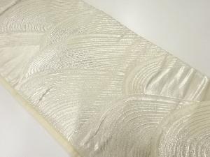 アンティーク　波模様織出し袋帯（材料）